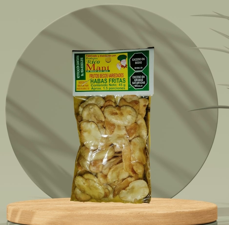 Habas Fritas Rico Maní x 45 g