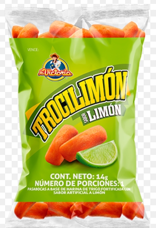 Trocillo Sabor Limón 14g Paquete x 12 unidades