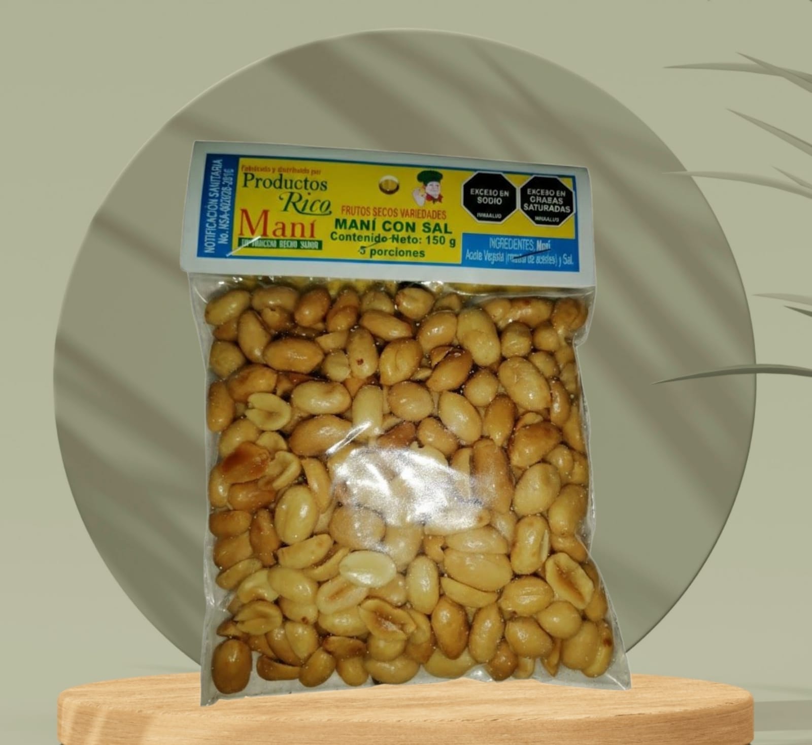 Mani Salado Rico Maní x 150 g