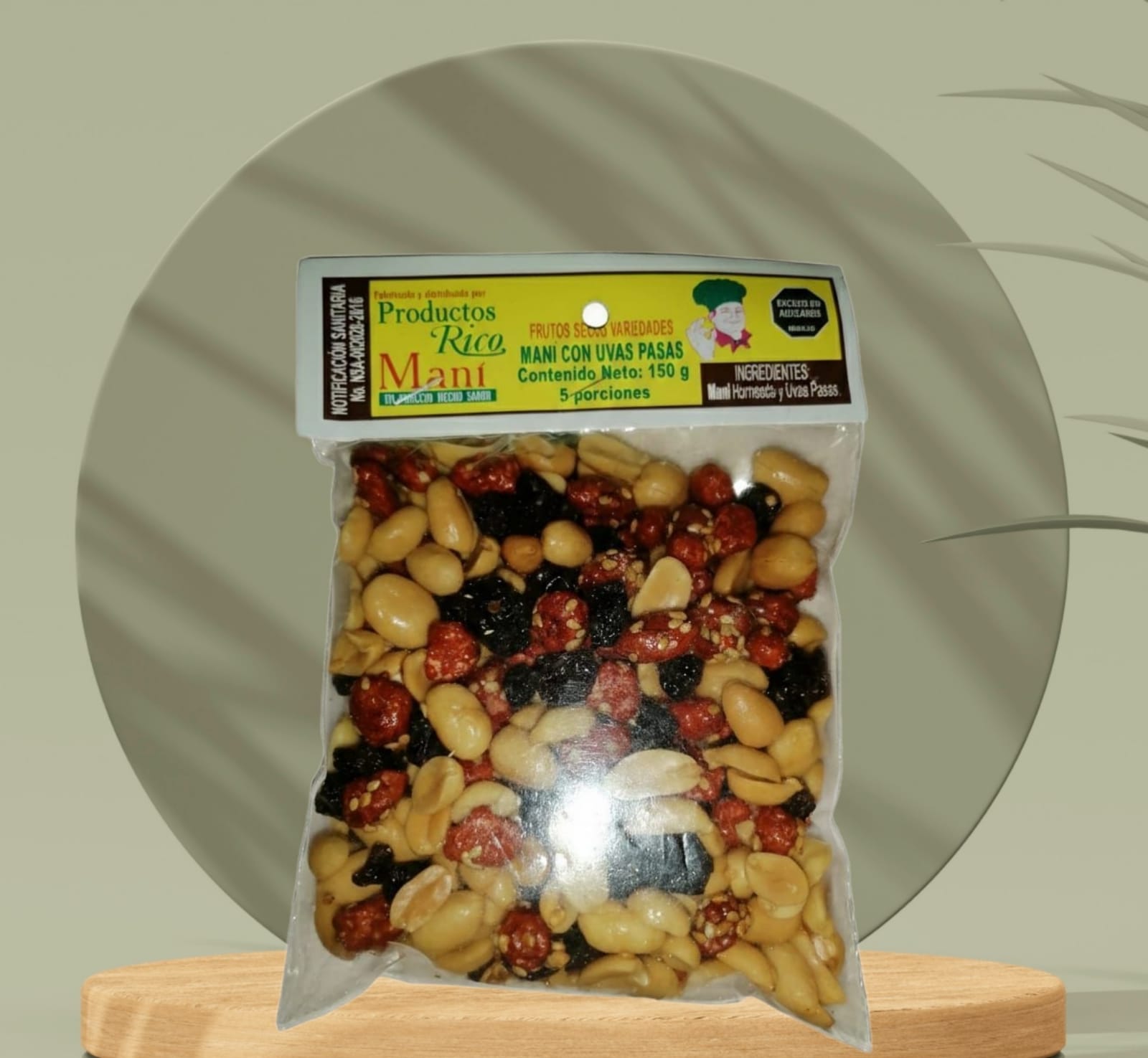 Mani Con Uvas Rico Maní x 150g